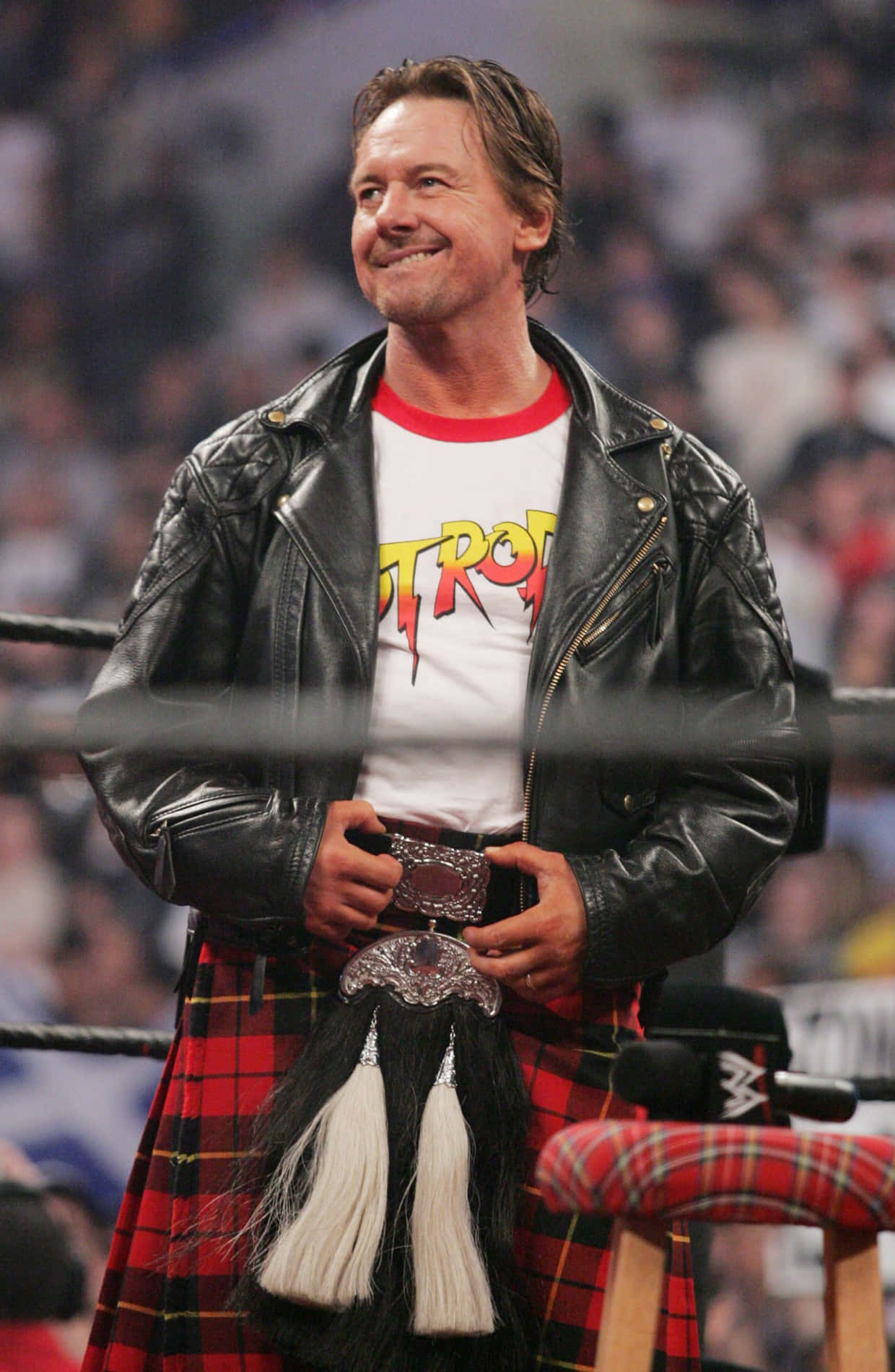 Roddy Piper under 2005 WWE Wrestle Mania 21 Wallpaper