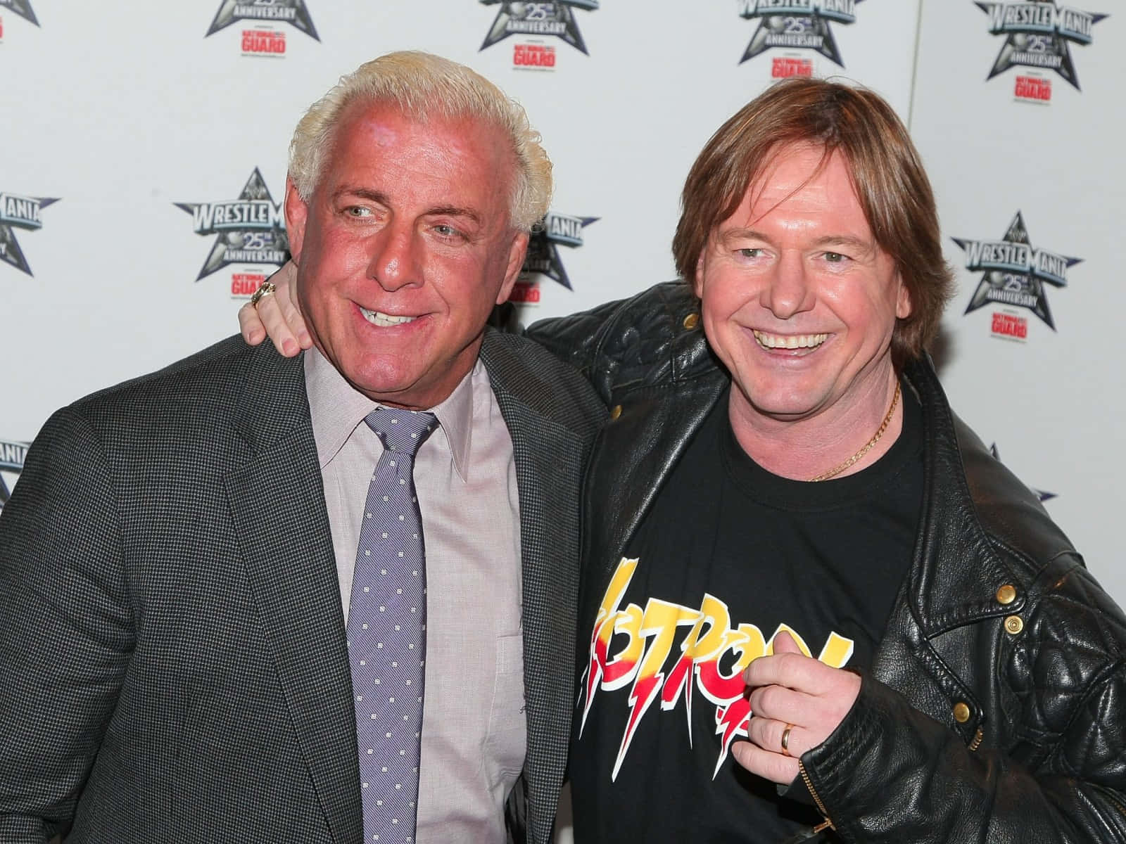 Roddy Piper With Ric Flair Wallpaper