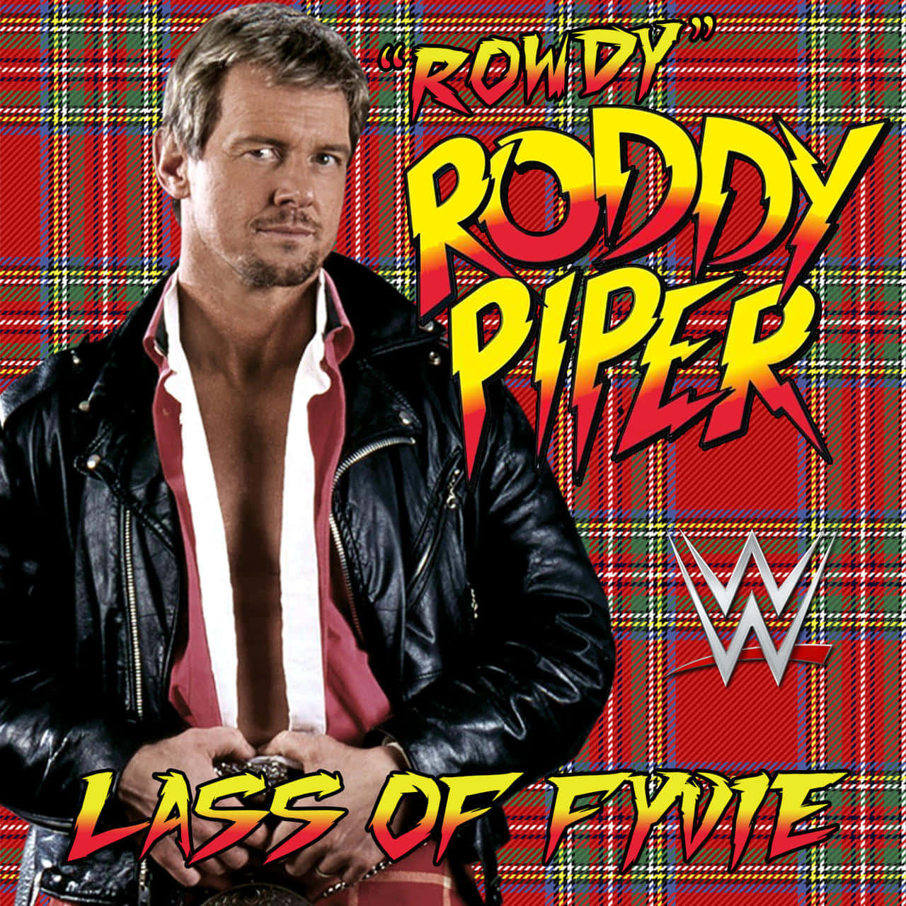 Roddy Piper WWE Lass Of Fyvie Poster Wallpaper