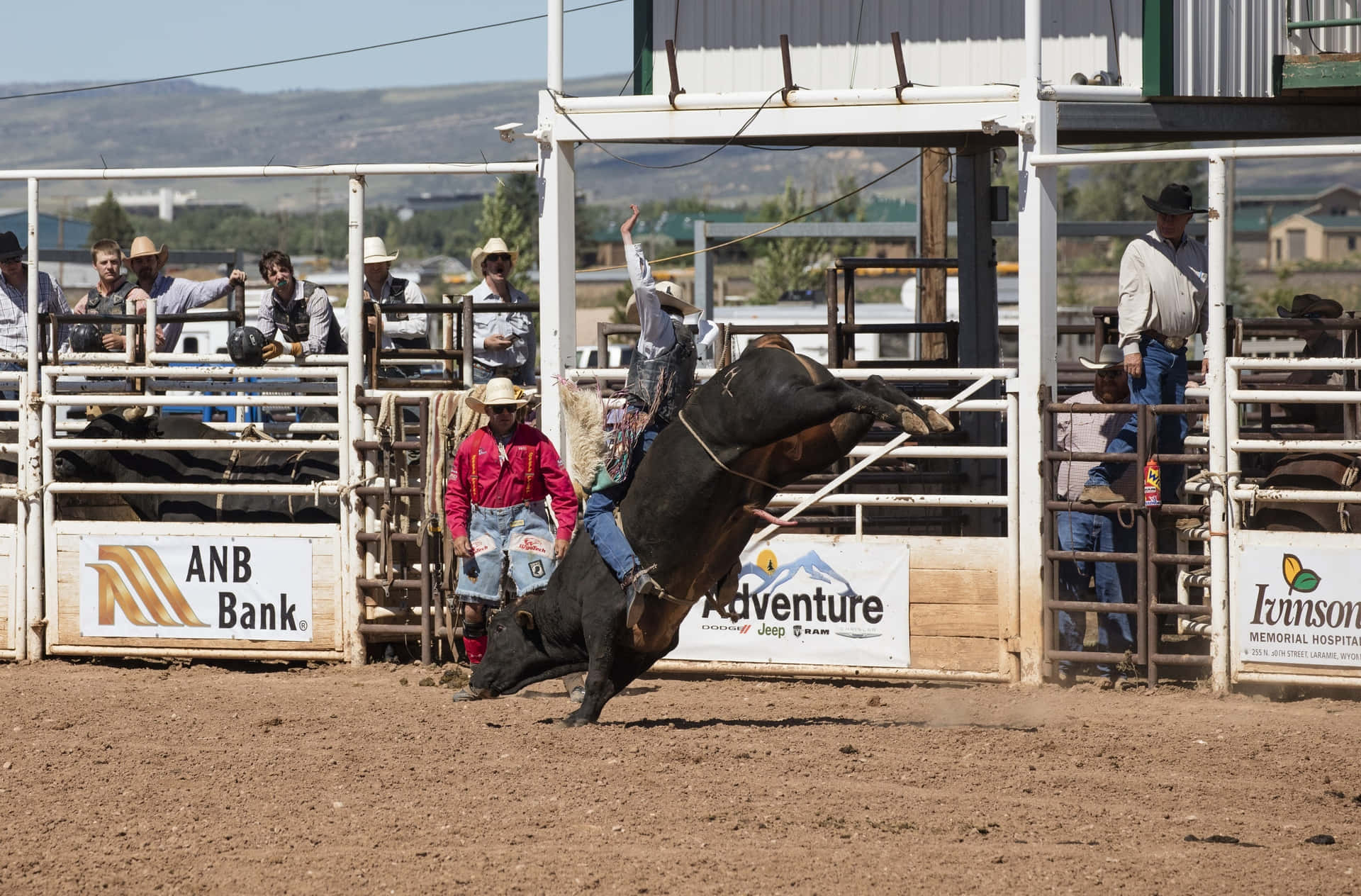 Exciting Rodeo Action Moment