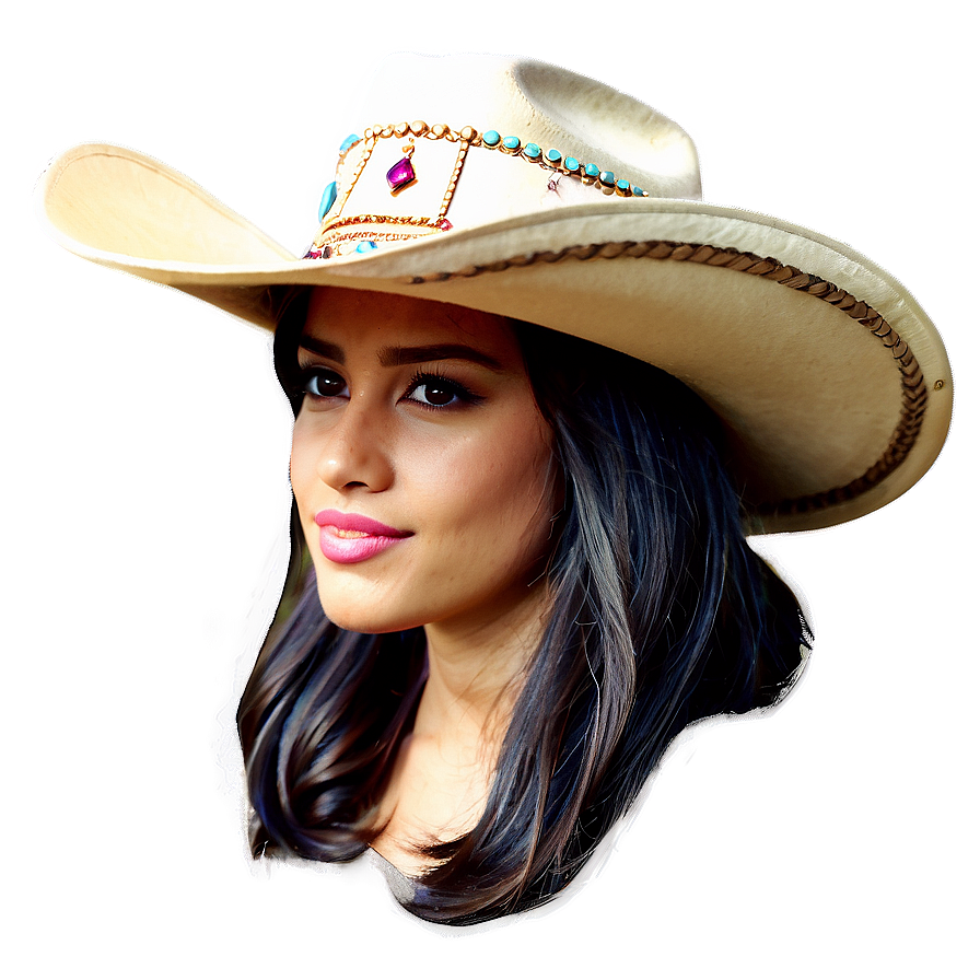 Rodeo Queen Cowgirl Hat Png Xcx51 PNG