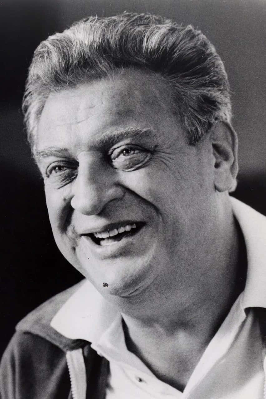 Rodney Dangerfield Black And White Photo Actor Wallpaper