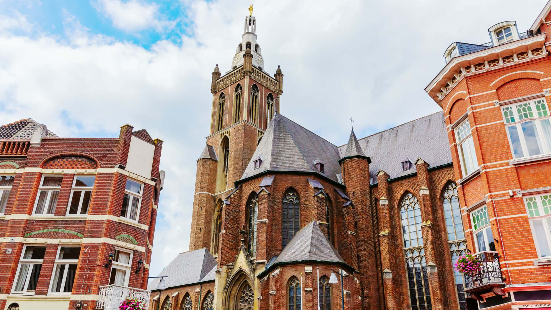 Roermond Historisk Arkitektur Bakgrunnsbildet