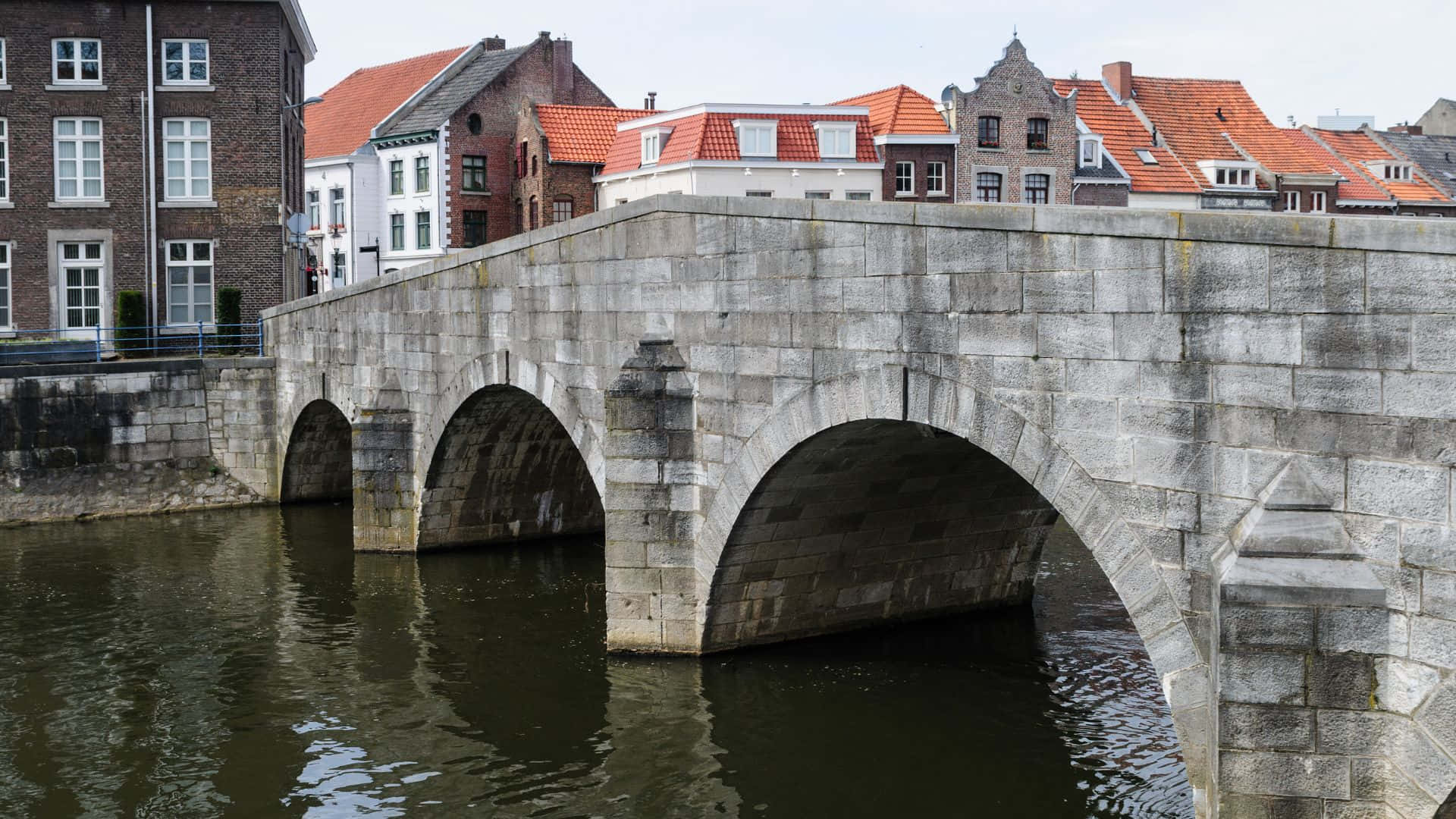 Roermond Stone Bridge Architecture Wallpaper