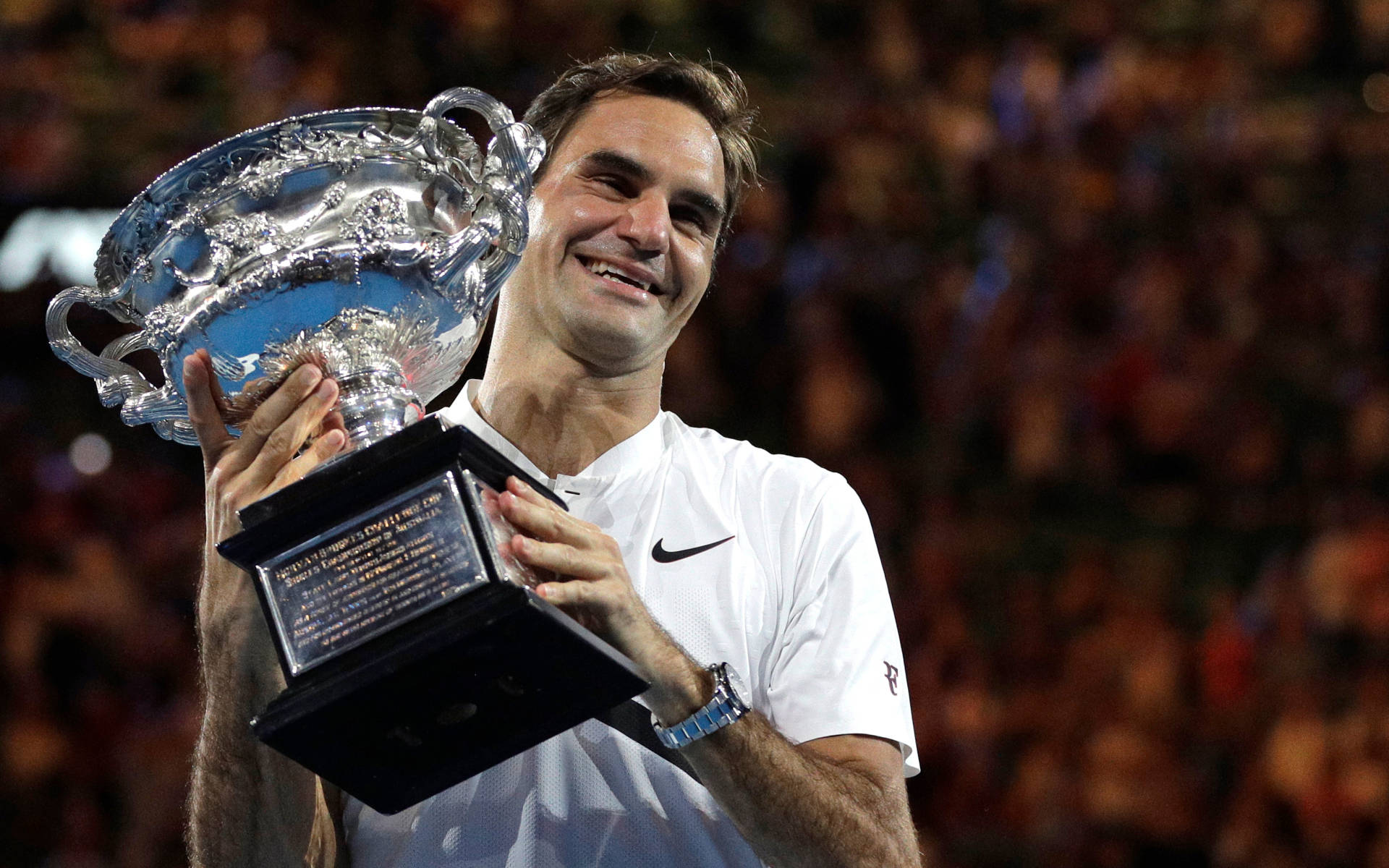 Roger Federer Grand Slam Trophy