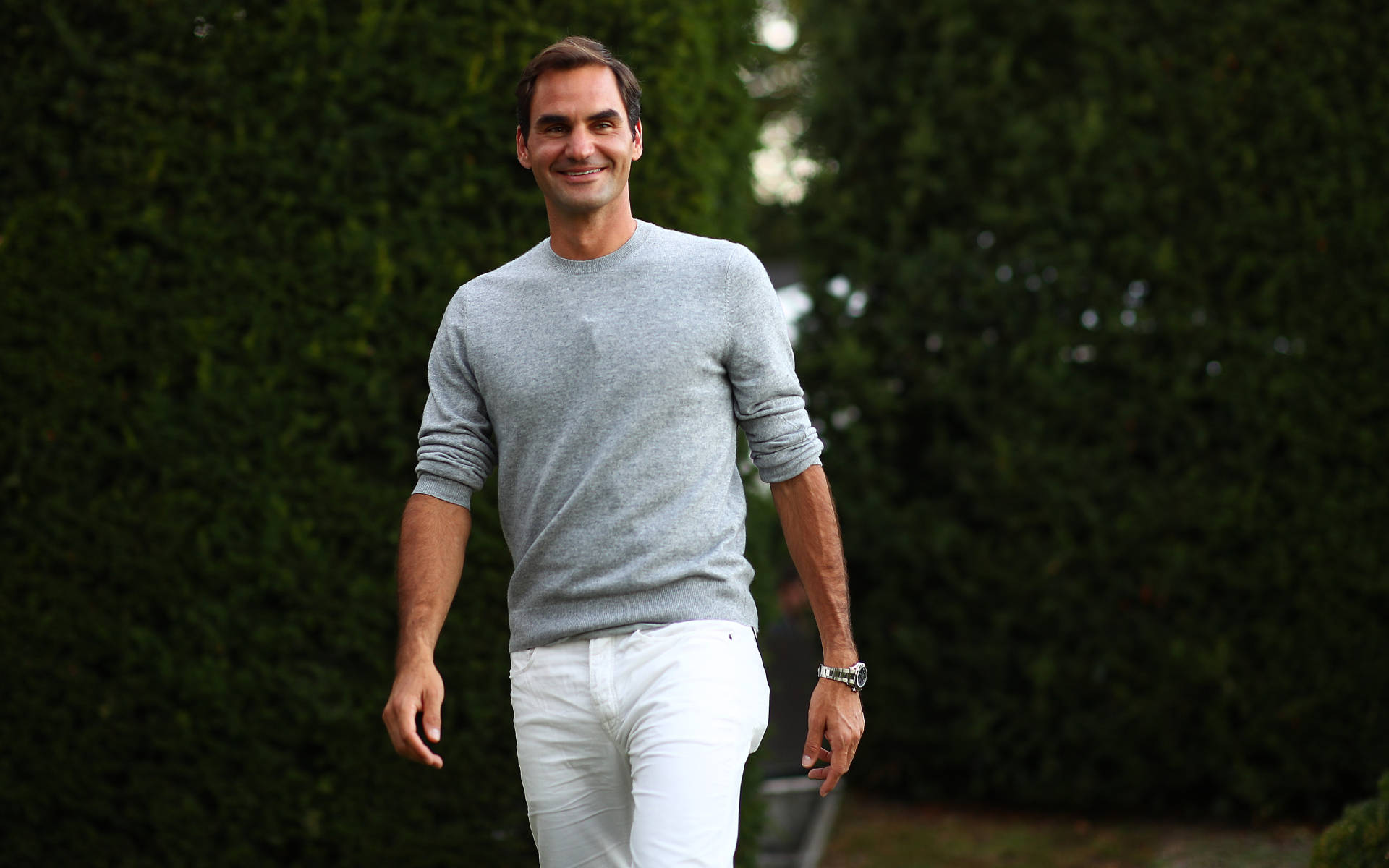 Roger Federer In Casual