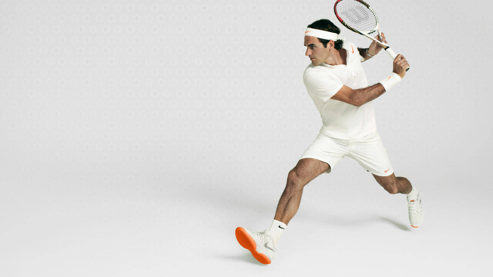Roger Federer In Nike Zoom Vapor