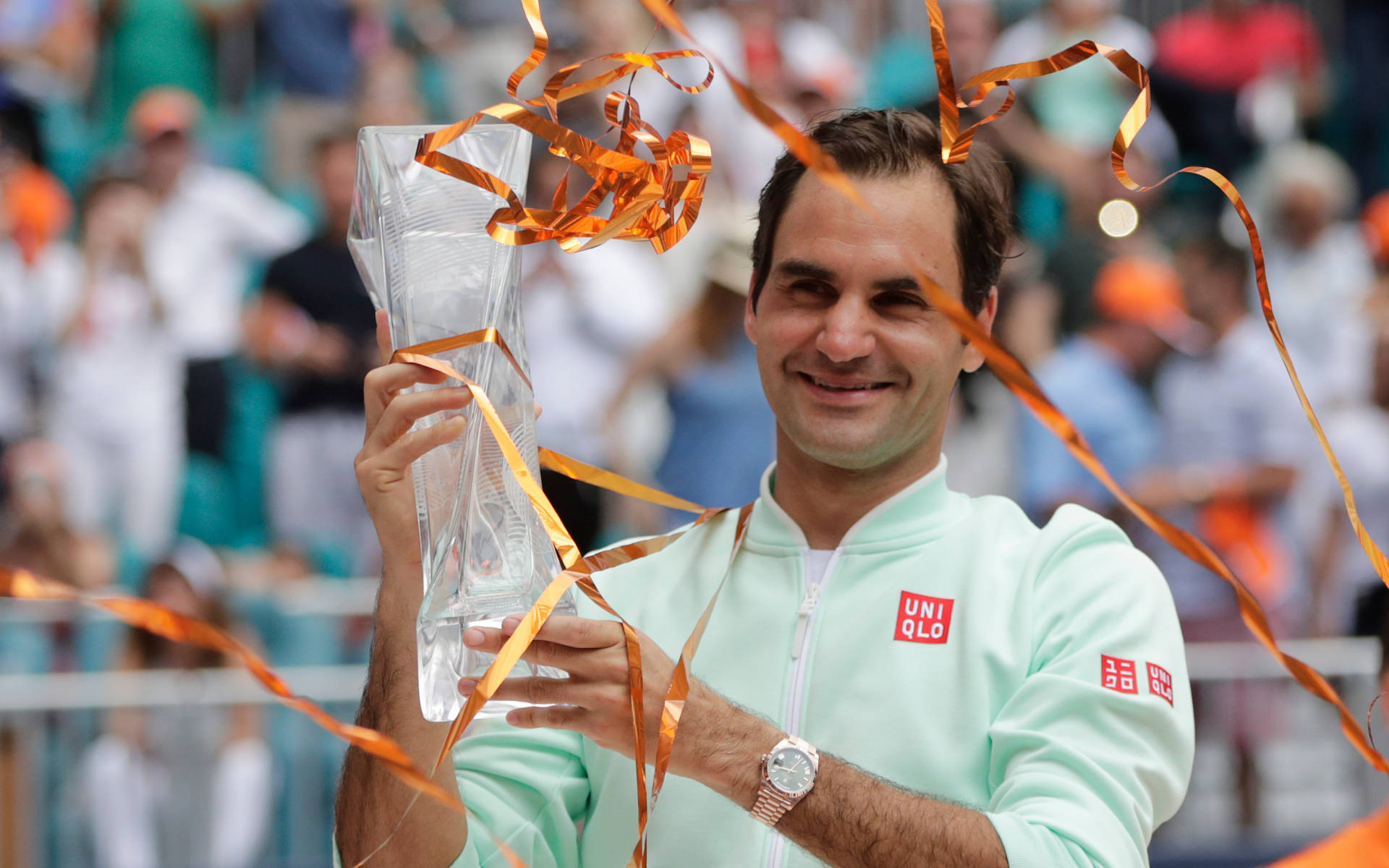 Roger Federer Miami Open Tennis Trophy