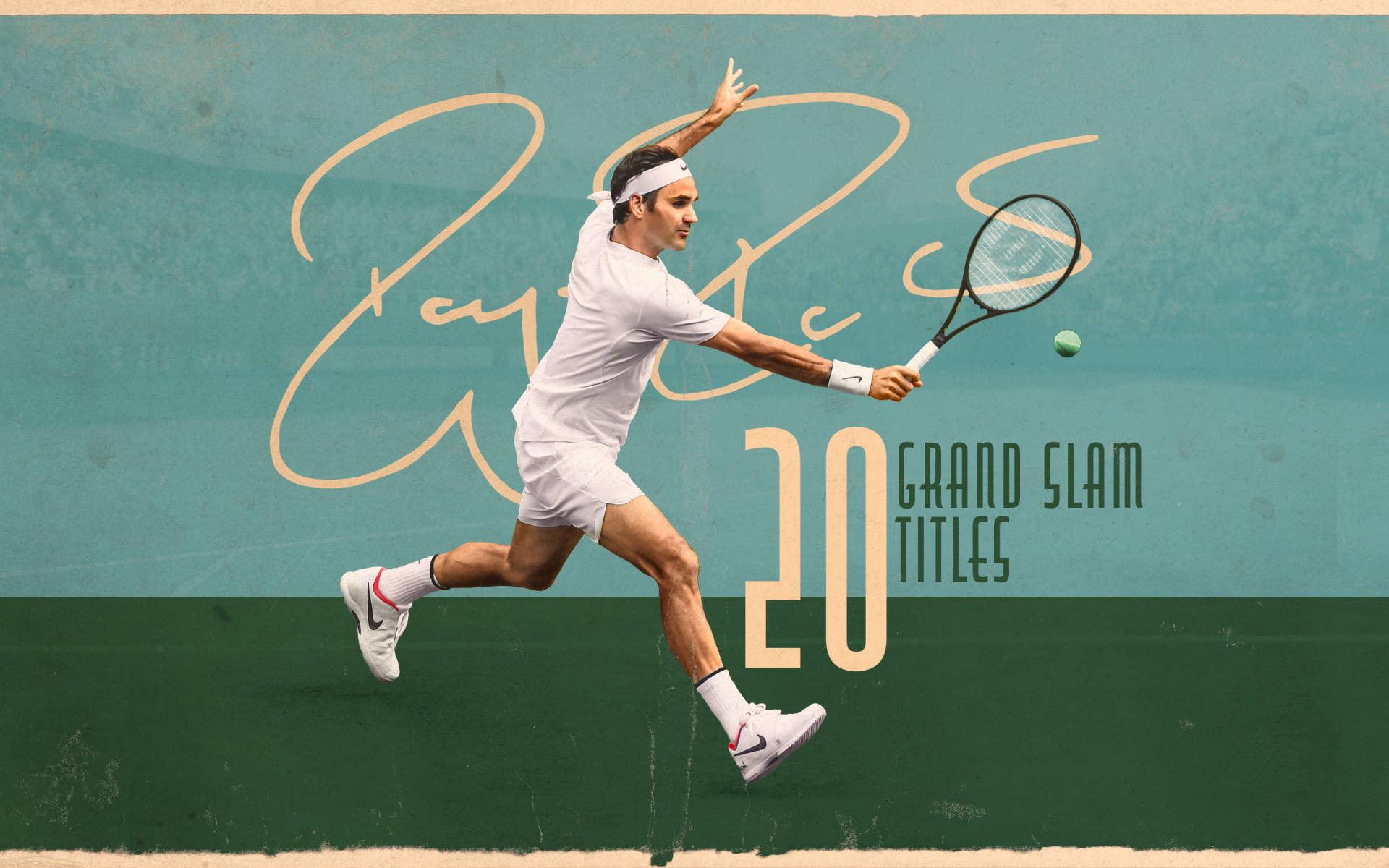 Roger Federer Tennis Autograph