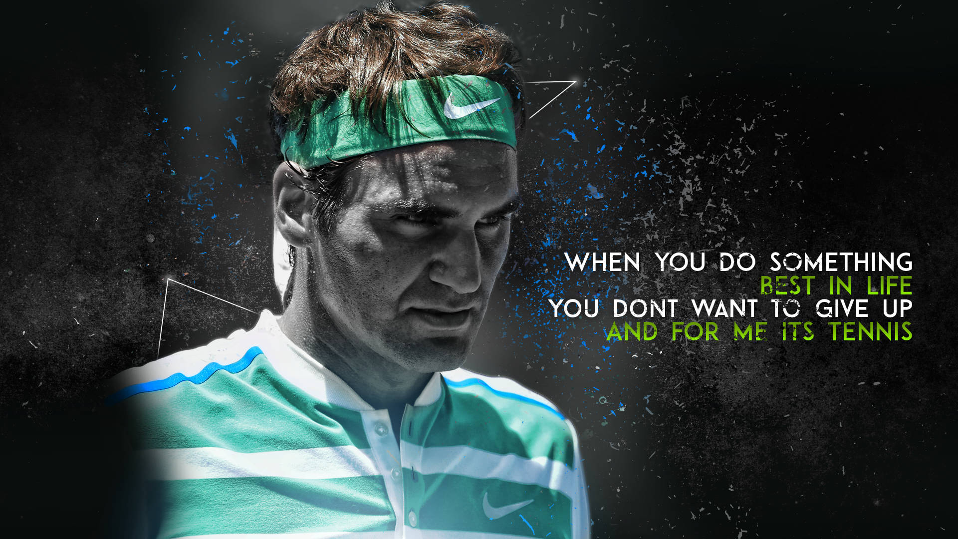 Roger Federer Tennis Quote