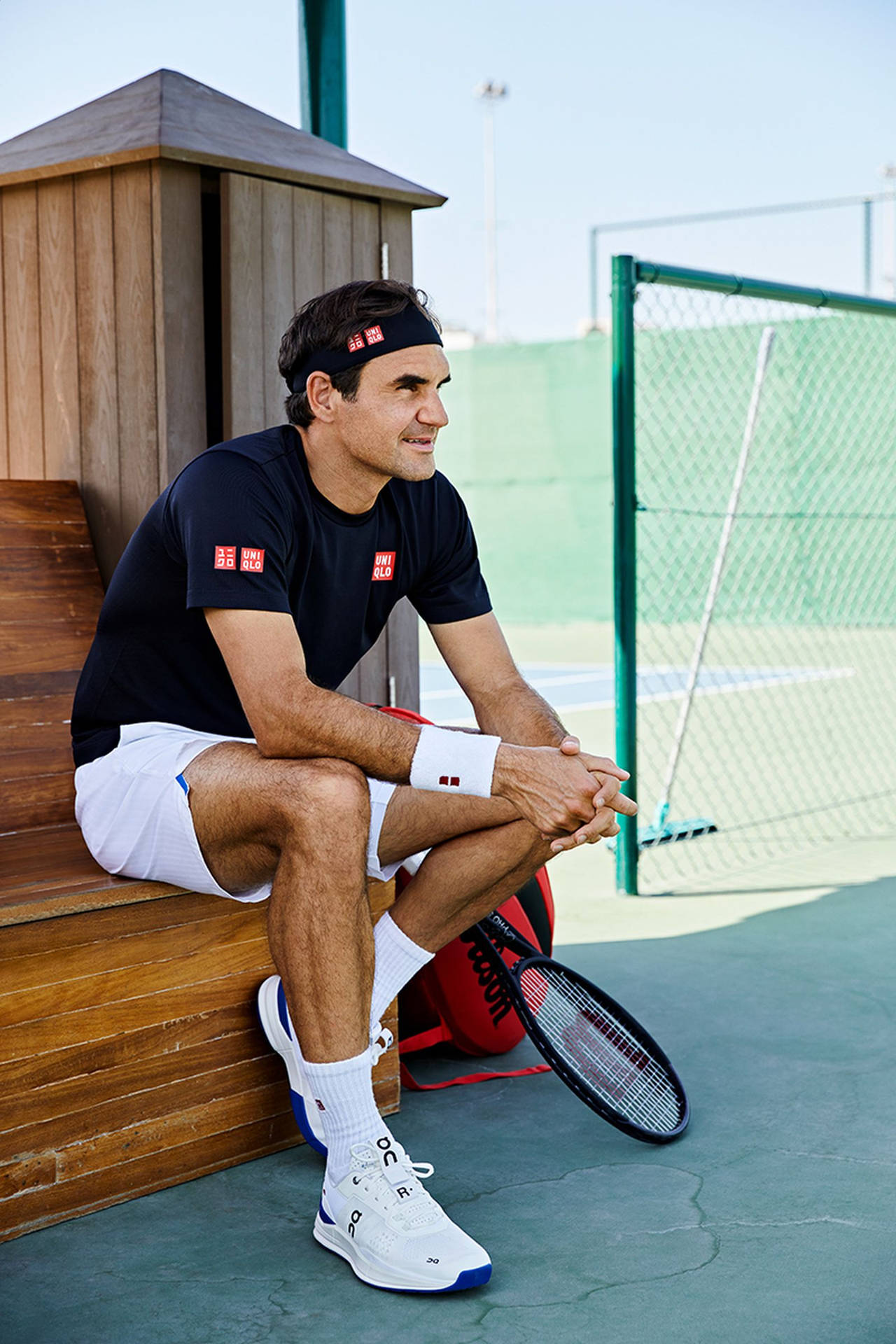 Roger Federer Uniqlo Tennis Outfit