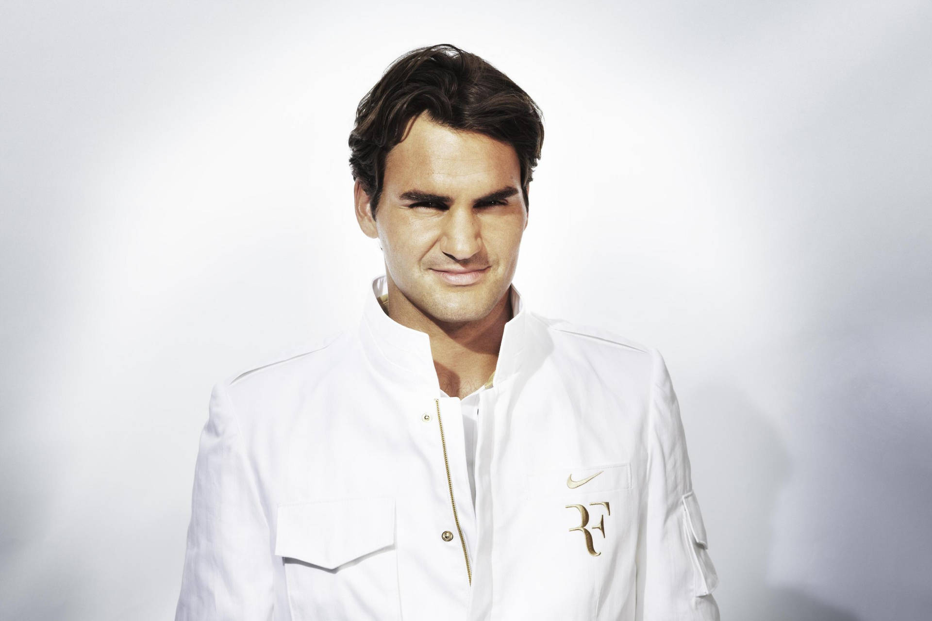 Roger Federer Wimbledon Tennis Outfit