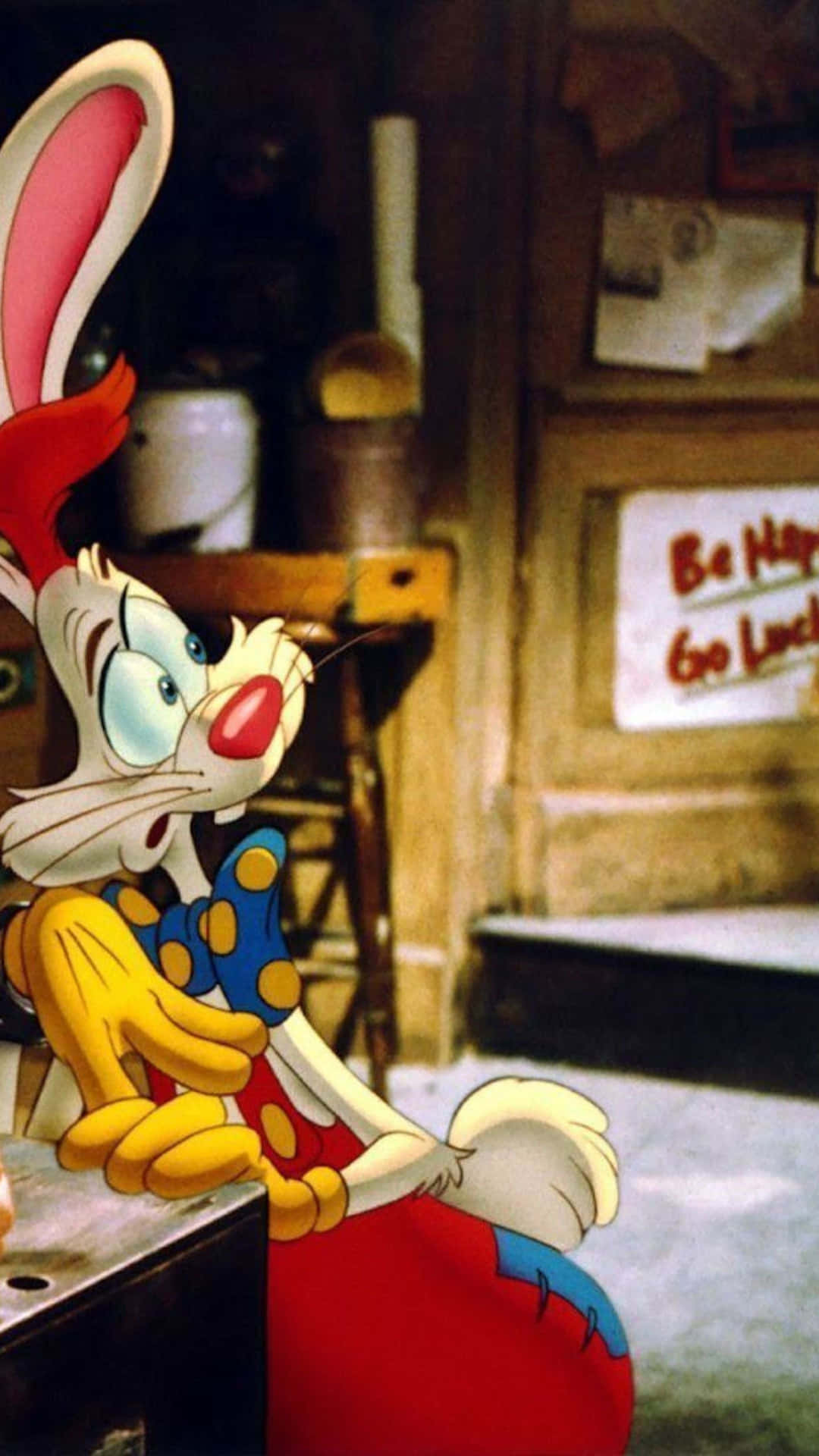 Roger Rabbit Surprised Expression Wallpaper