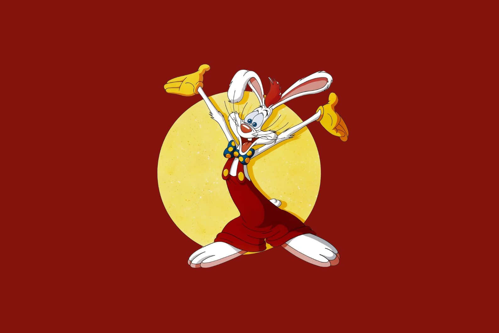 Roger Rabbit Yellow Spotlight Wallpaper