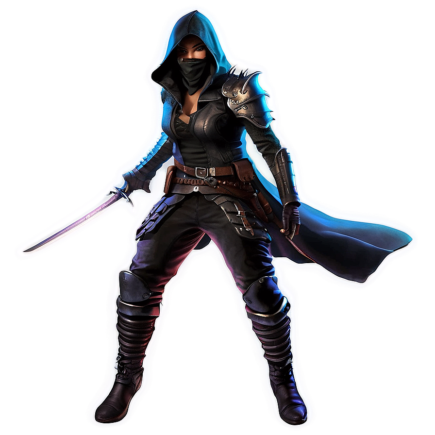 Rogue Assassin Art Png Qbf PNG