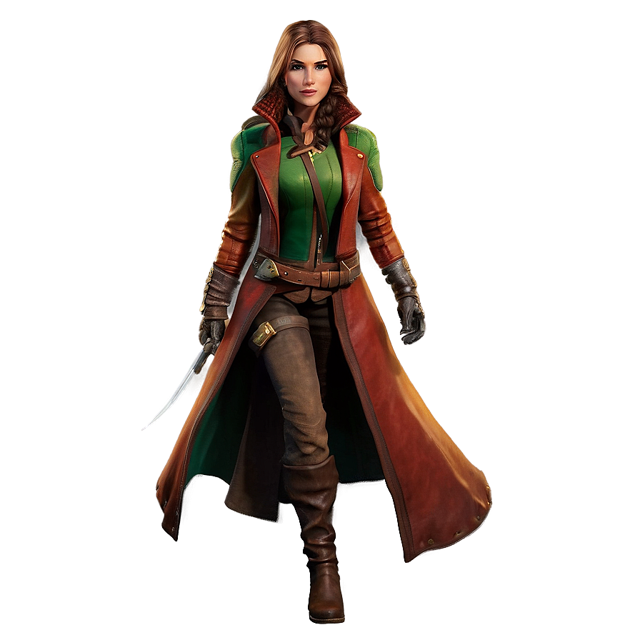 Rogue Character Design Png 3 PNG