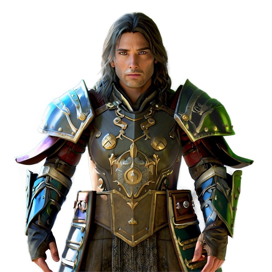 Rogue In Fantasy Armor Png Qjx PNG