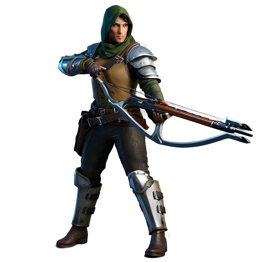 Rogue With Crossbow Png Msi PNG