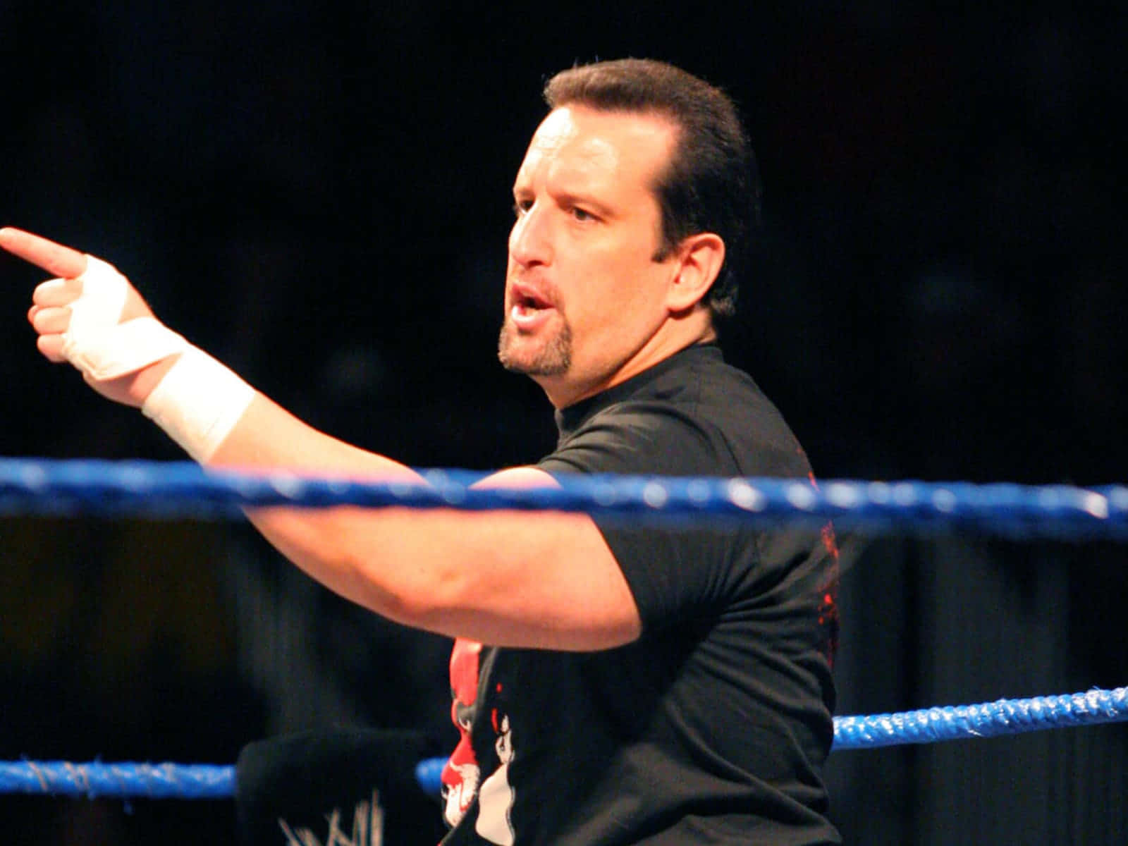 Renowned Professional Wrestler Tommy Dreamer in Action Wallpaper