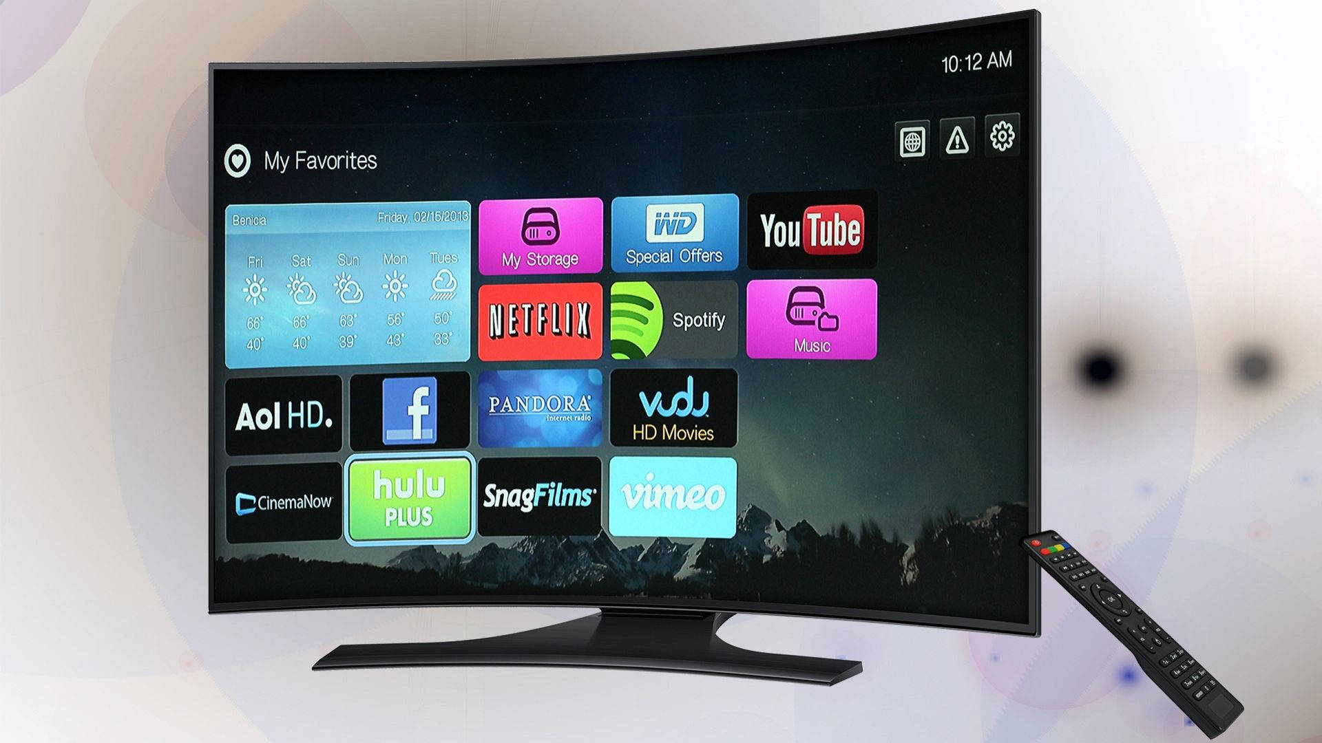 Roku Ready Smart Tv Display Wallpaper
