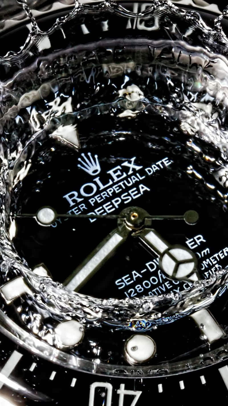 Caption: Elegant Rolex Timepiece