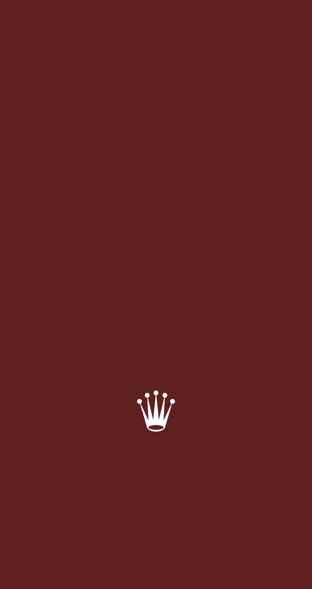 Logode Rolex En Color Granate/maroon Fondo de pantalla