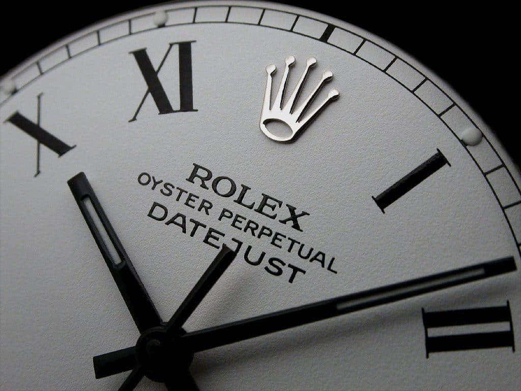 Rolex Oyster Perpetual Datejust Watch Face Wallpaper