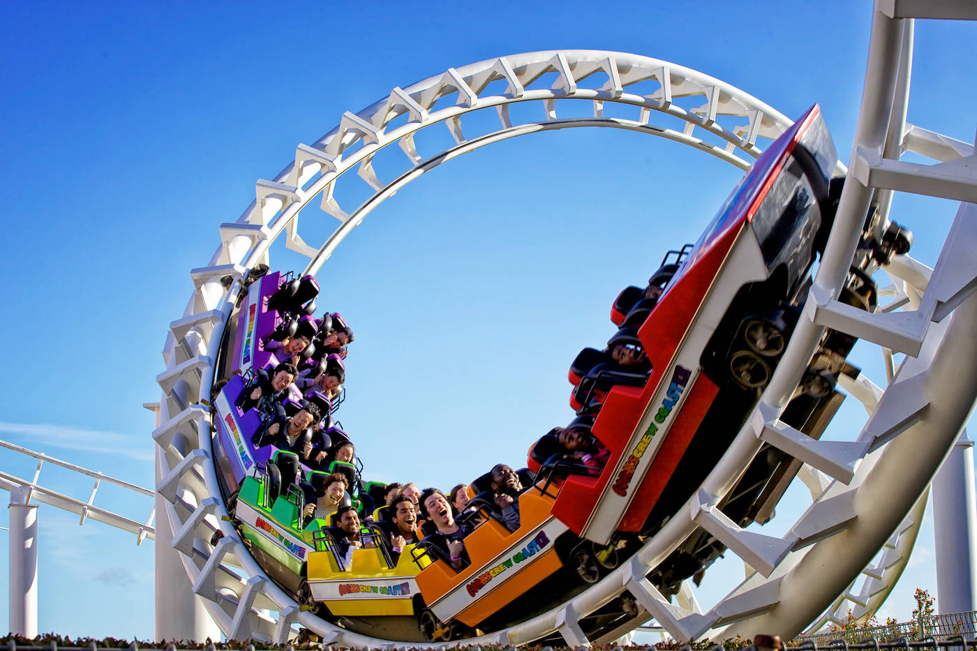 Captivating High Roller Coaster Ride Wallpaper