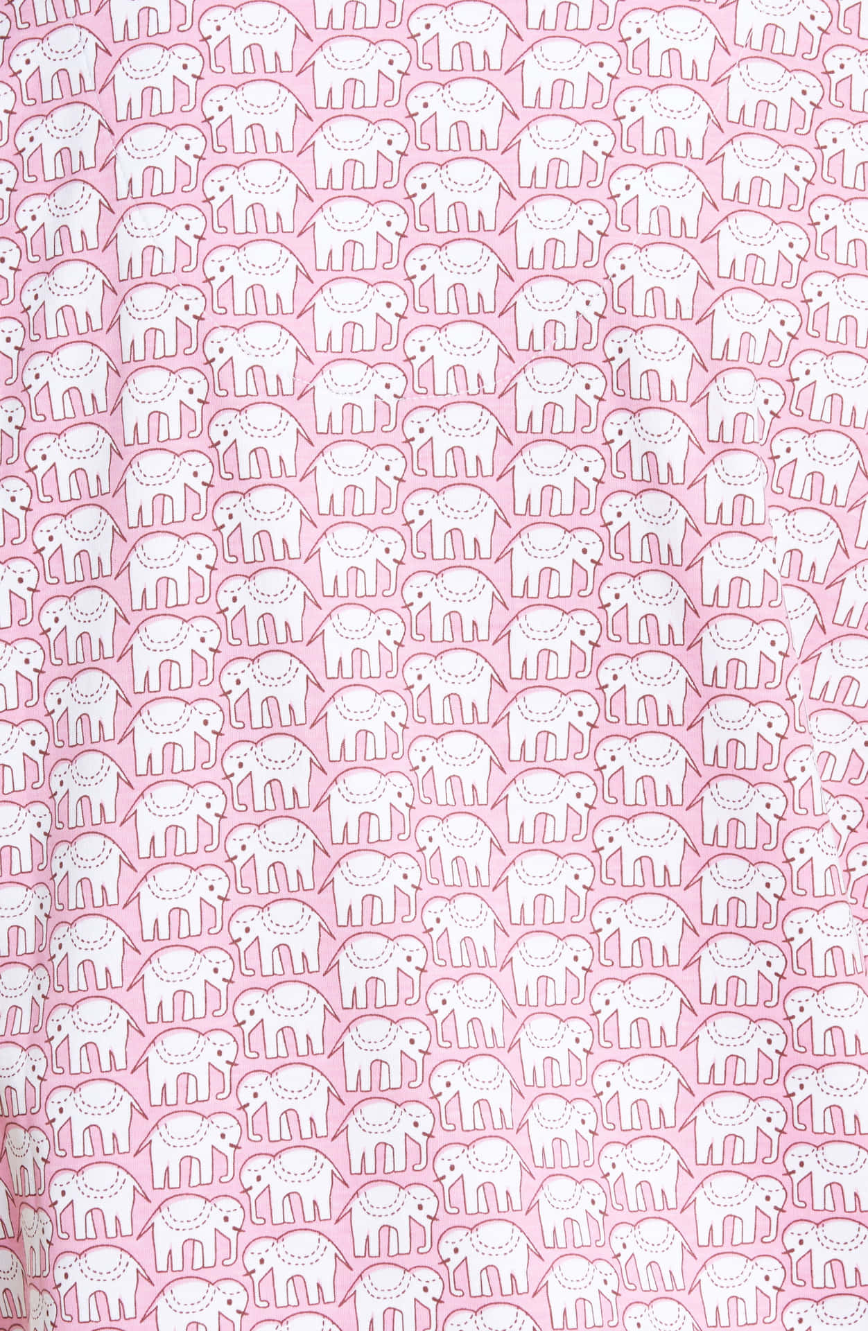 Roller Rabbit Elephant Print Fabric Wallpaper