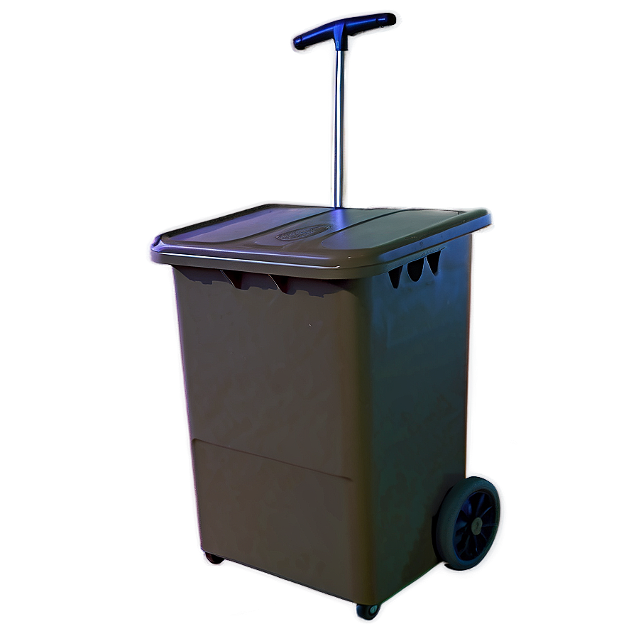 Rolling Bin Orange Png 57 PNG