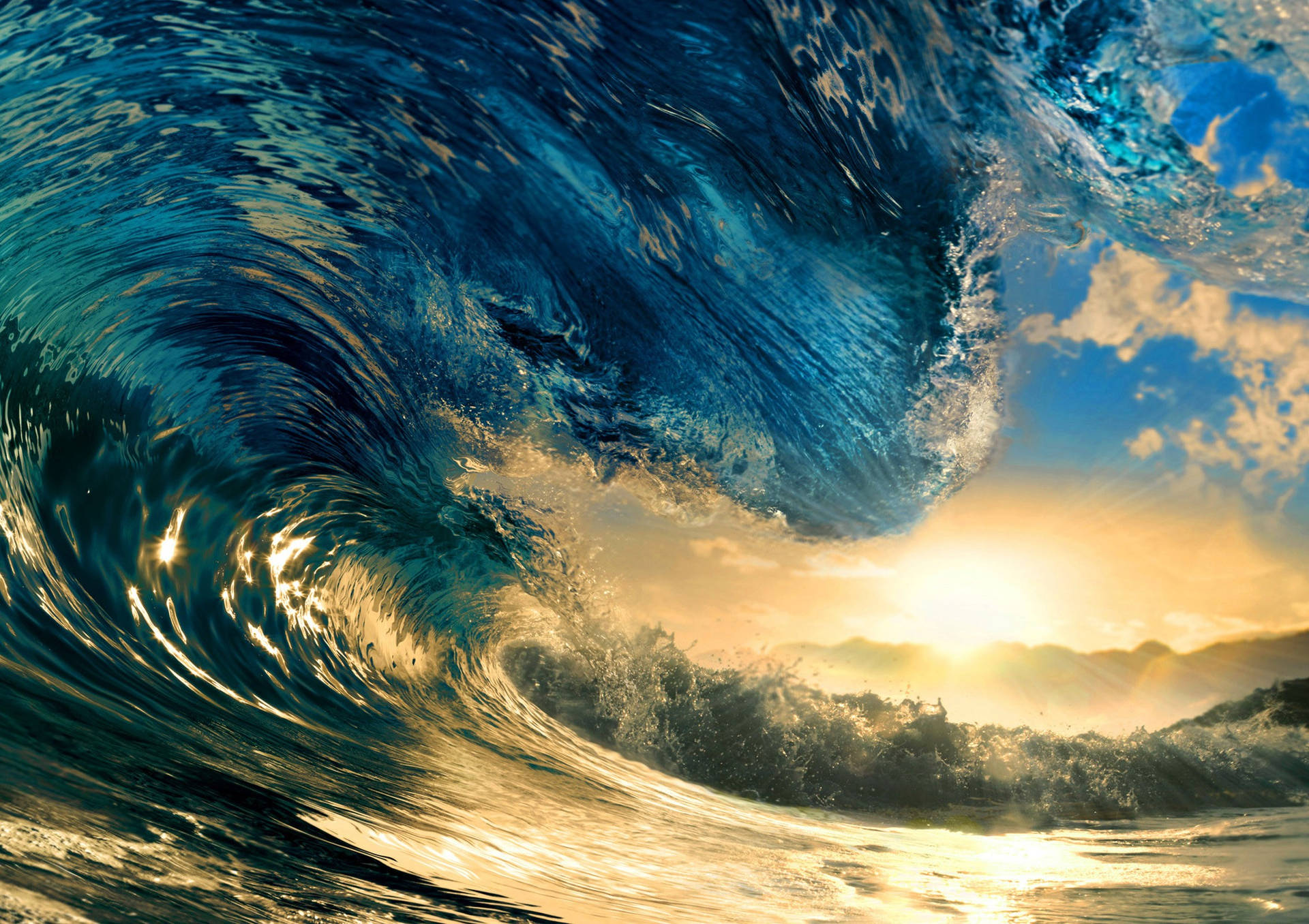 Rolling Sea Waves High Resolution