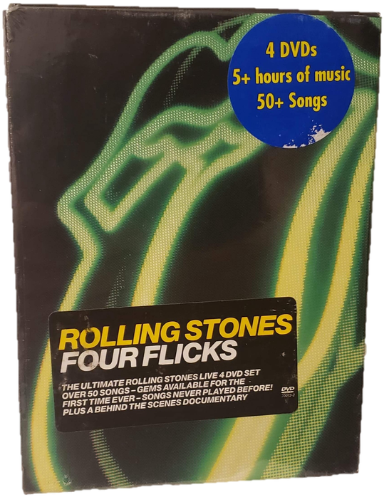 Rolling Stones Four Flicks D V D Set PNG