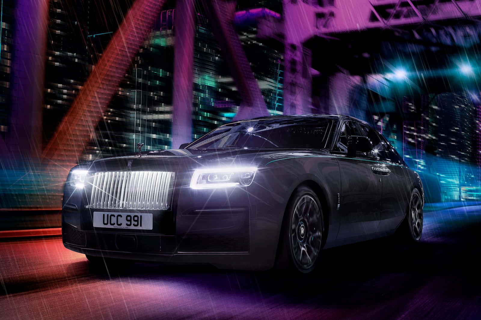 Luxurious Rolls Royce in Elegant Setting
