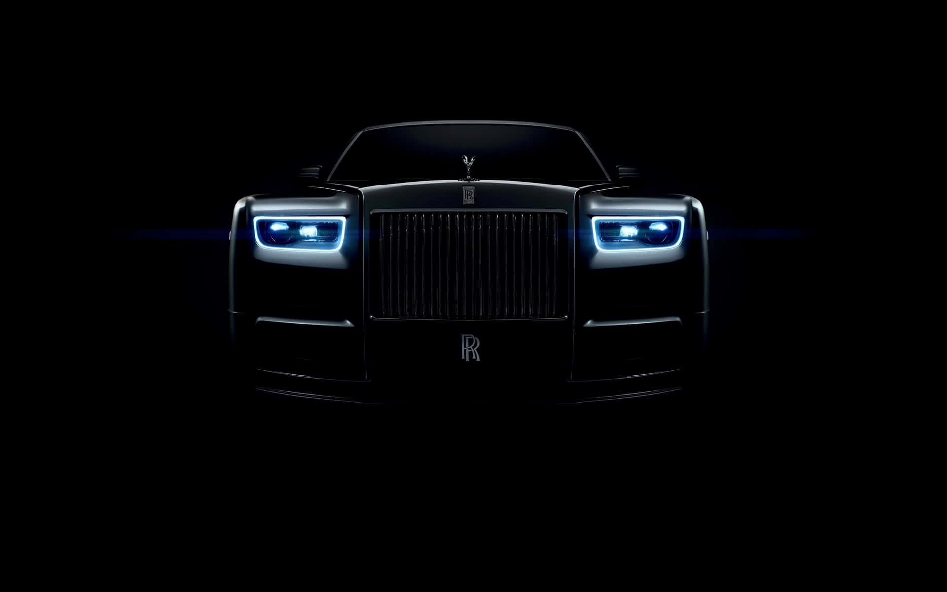 Luxury Rolls-Royce Vehicle Parked Outdoors