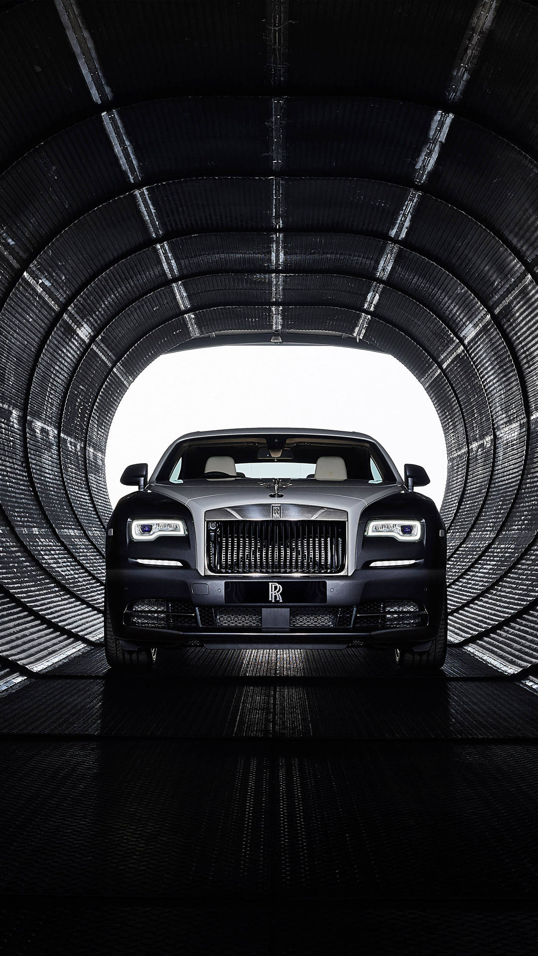 Rolls-royce 4k Wraith In Tunnel Wallpaper