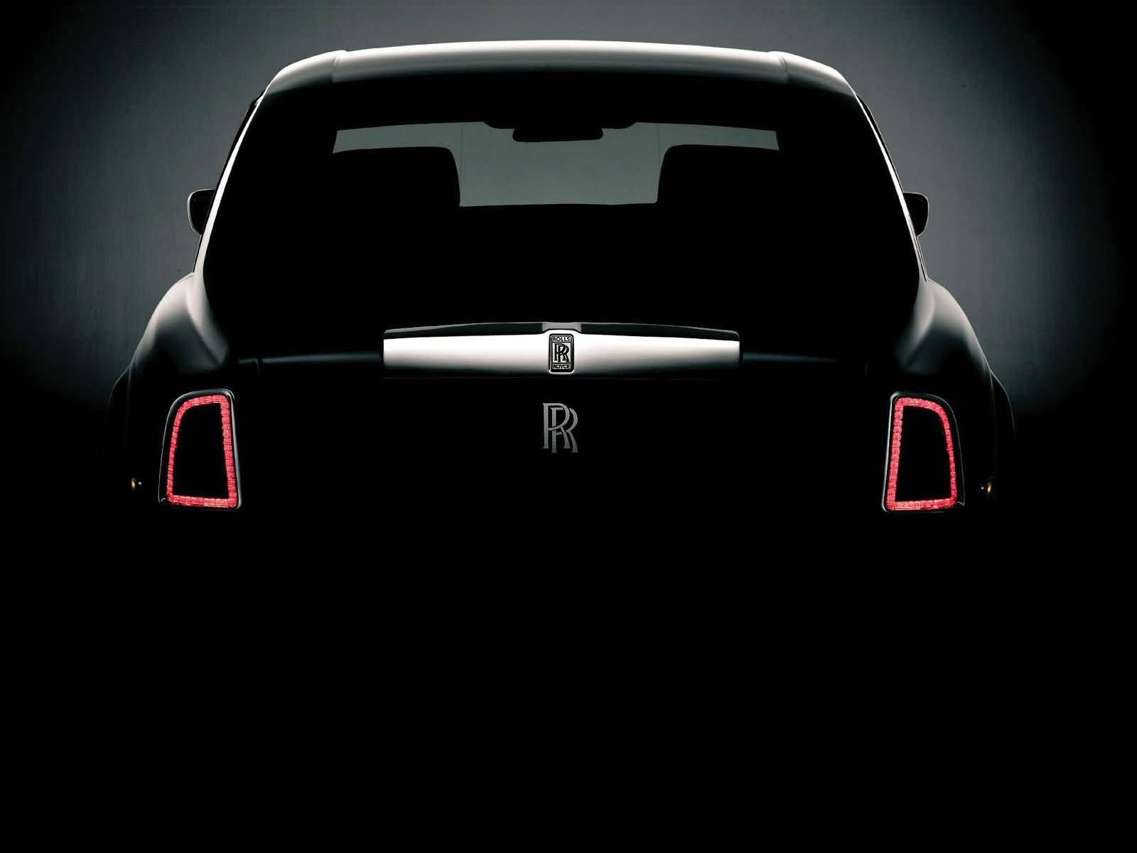 Rolls Royce Phantom Svart Wallpaper