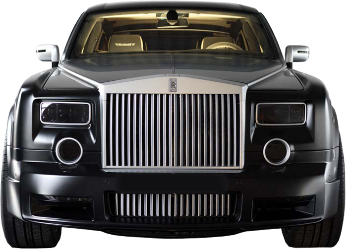 Rolls Royce Phantom Front View PNG