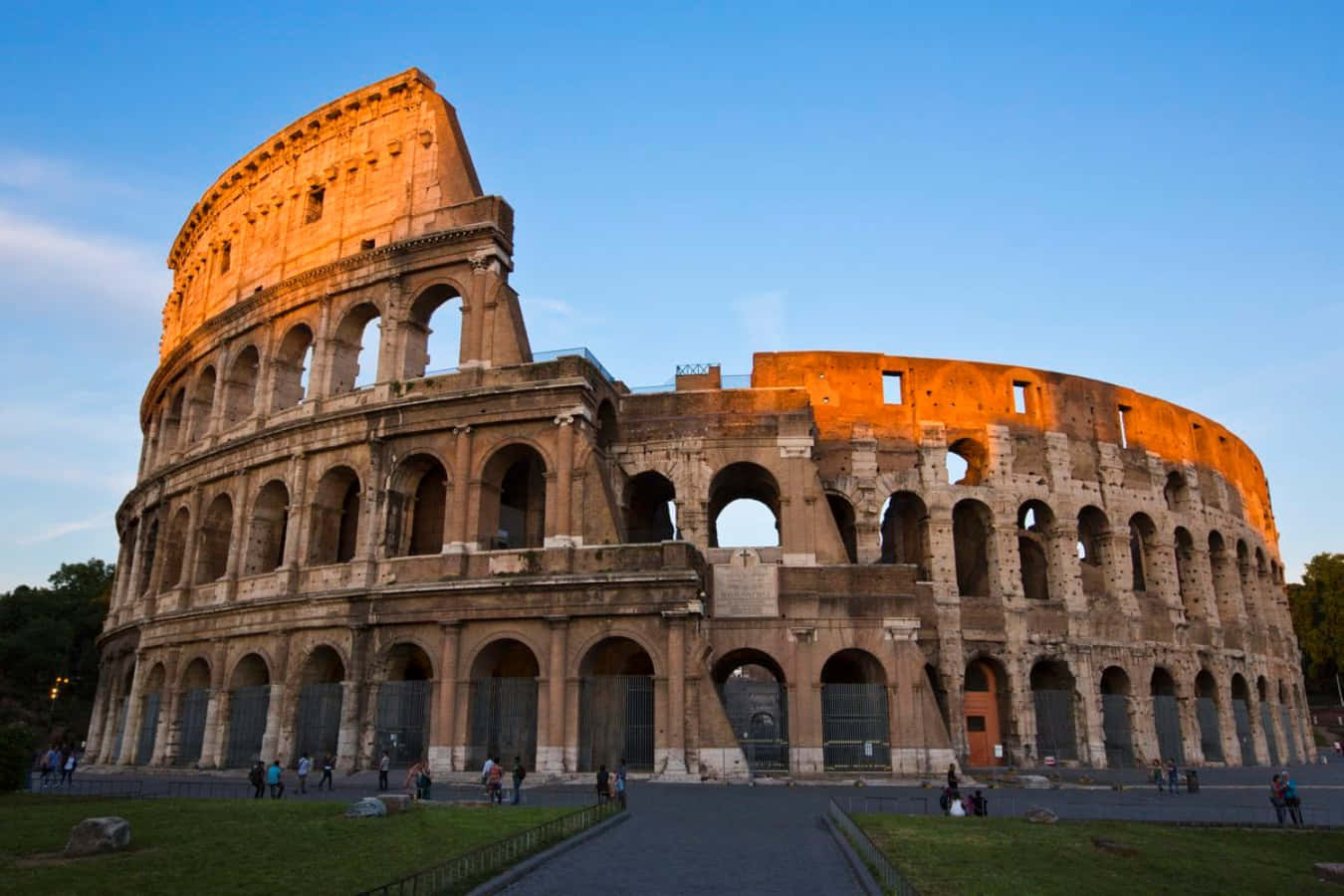 Ettluftfoto Av Den Antika Staden Rom, Italien