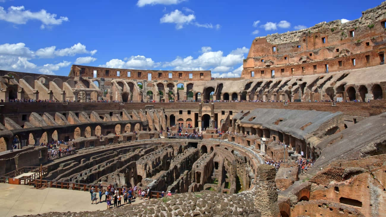 Ilcolosseo A Roma, Italia