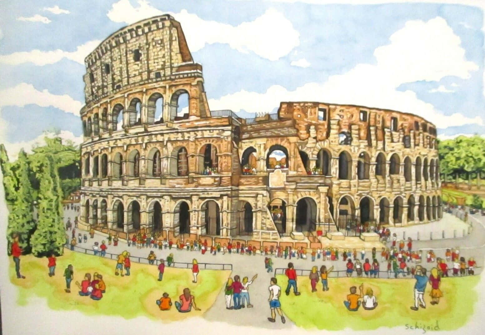 Storianella Pietra - L'antico Colosseo Romano