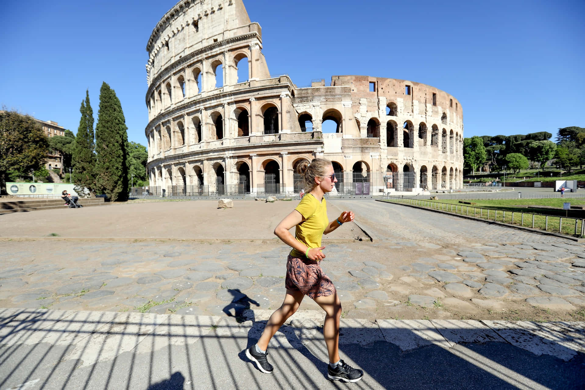 Losicónicos Restos Del Coliseo Romano