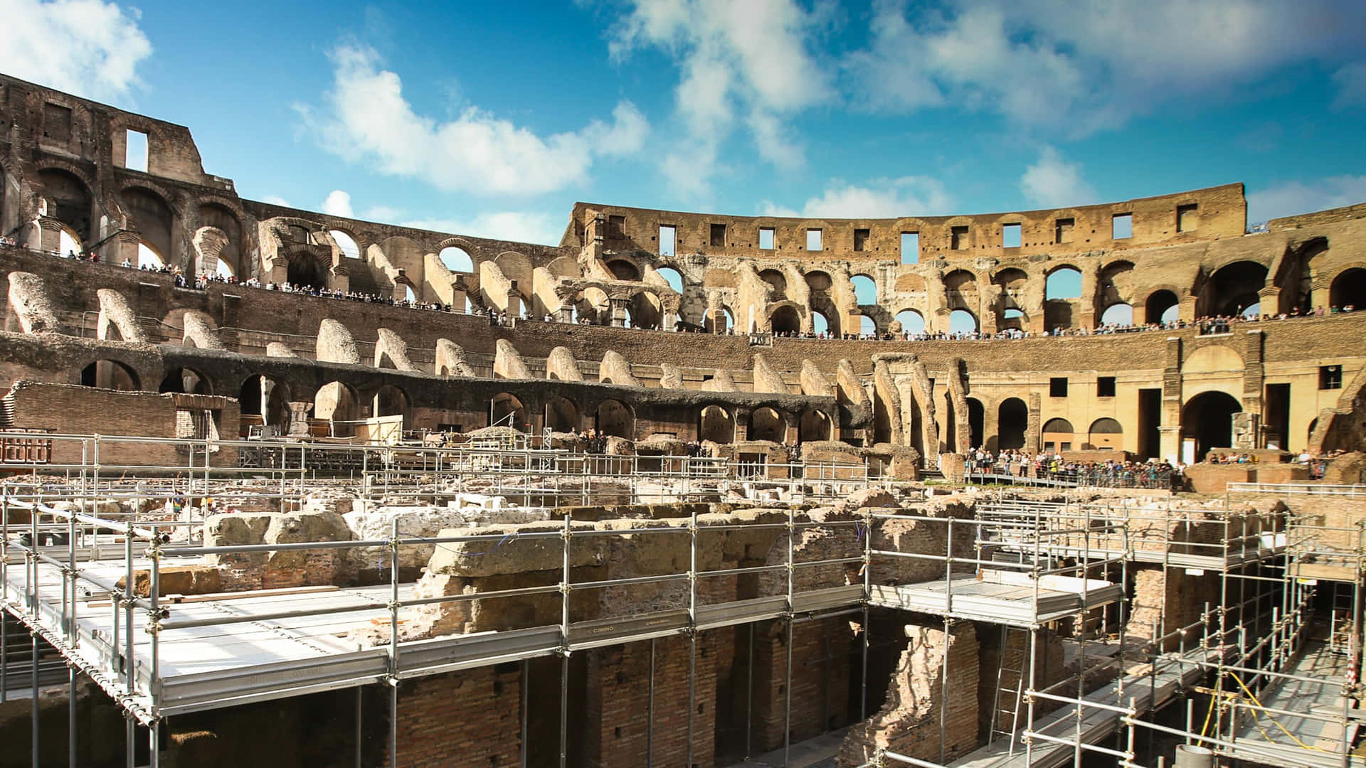 Ilcolosseo È In Fase Di Costruzione