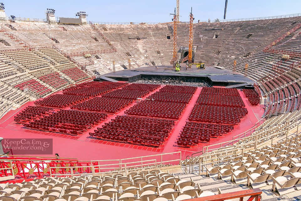 Majestic and historical “Roman Colosseum” situated in Rome, Italy