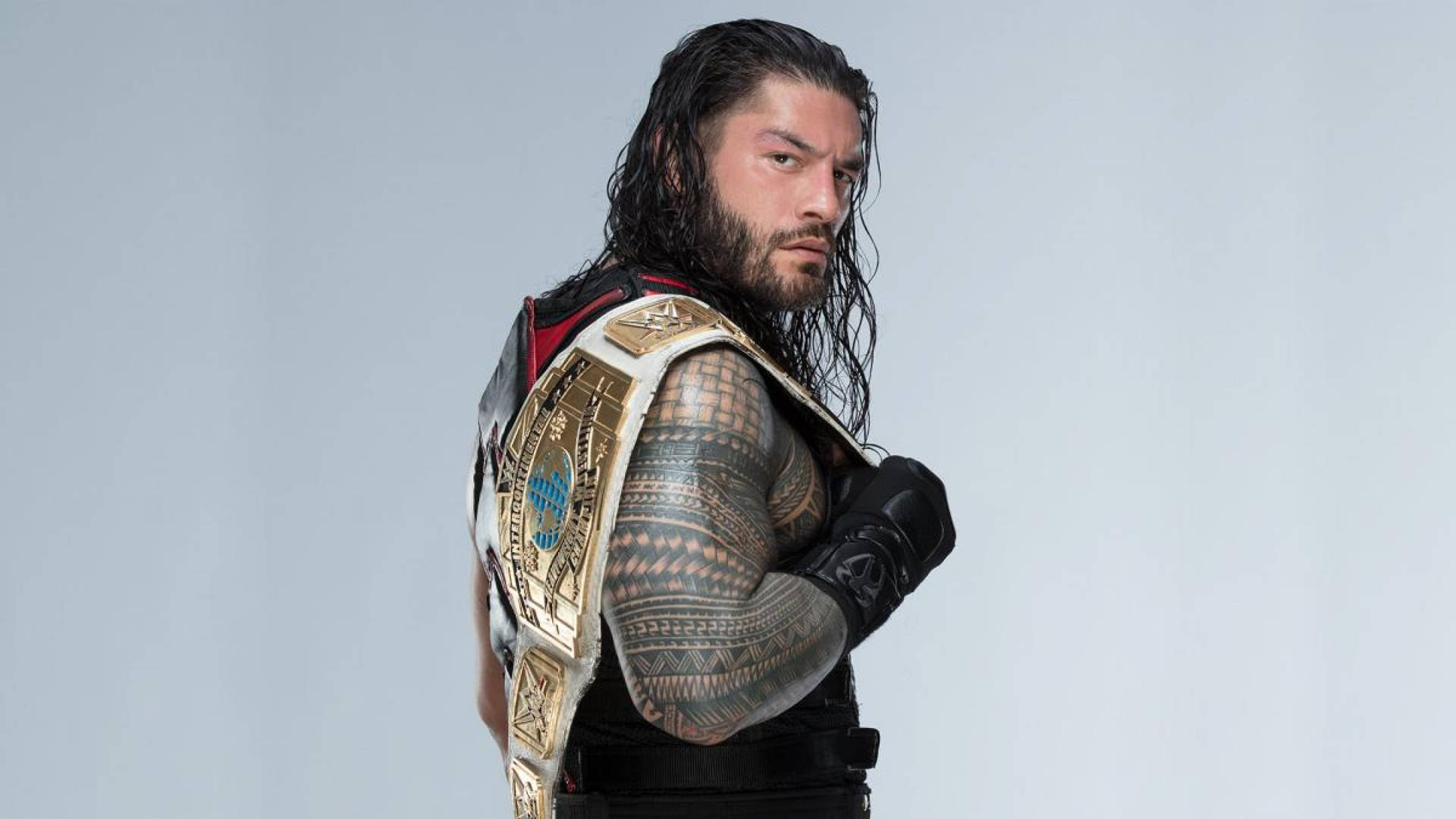 Roman Reigns Intercontinental Champion Wallpaper