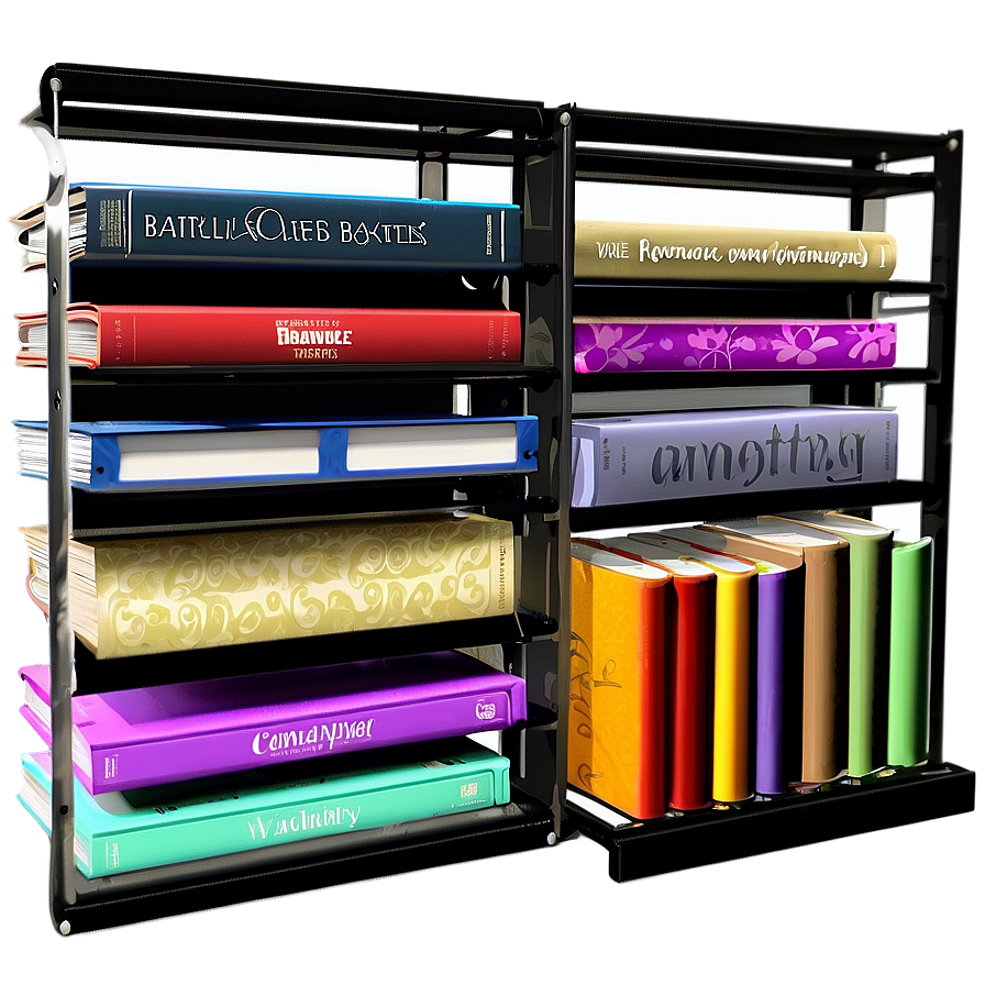 Romance Books Shelf Png Qgt PNG