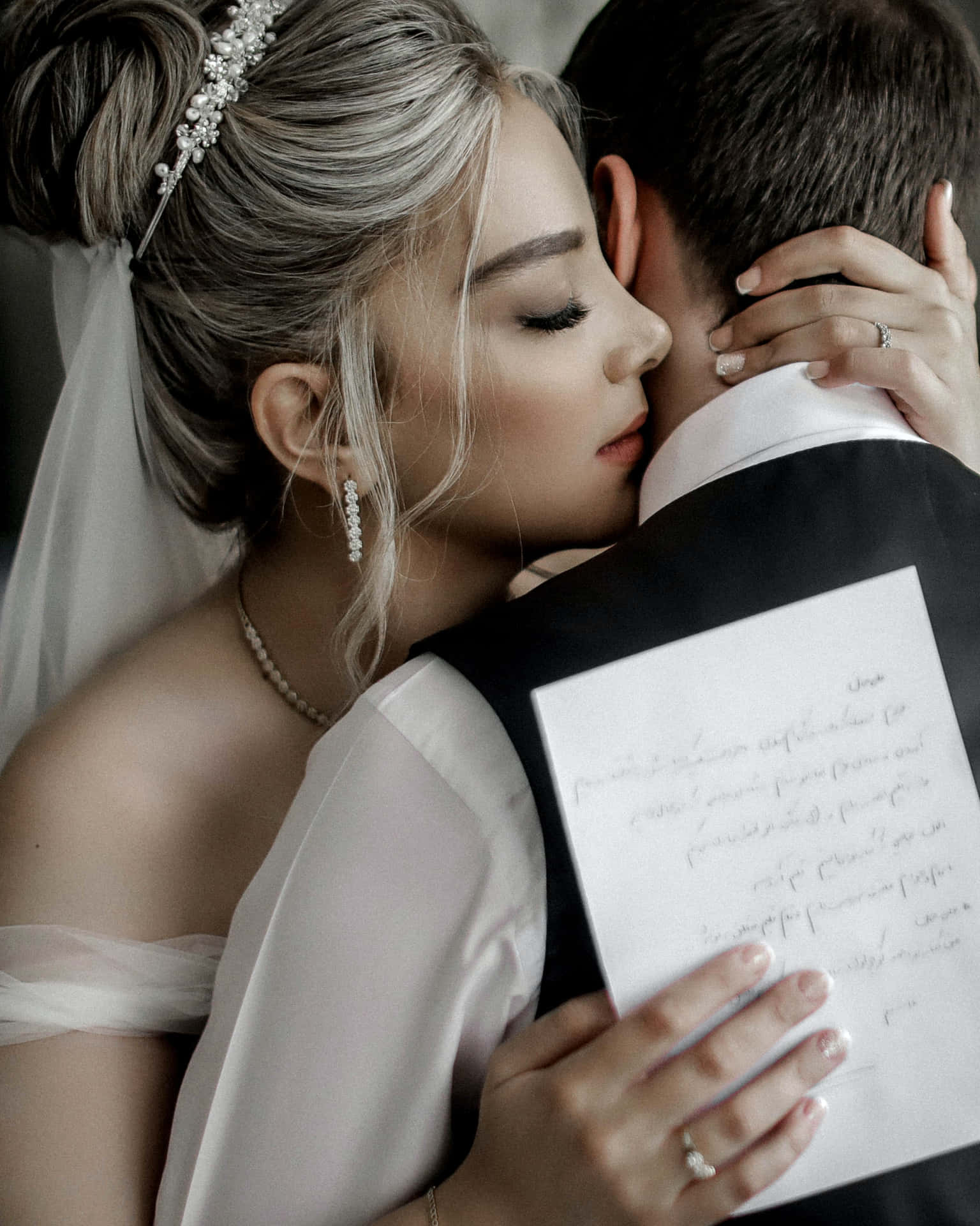 Couple Romance With Love Letter Picture