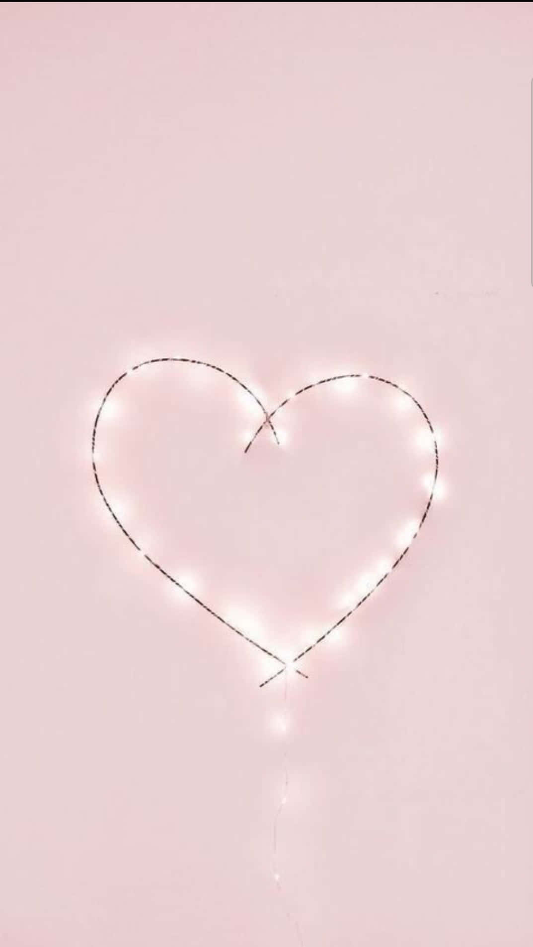 Romantic Aesthetic Heart Background