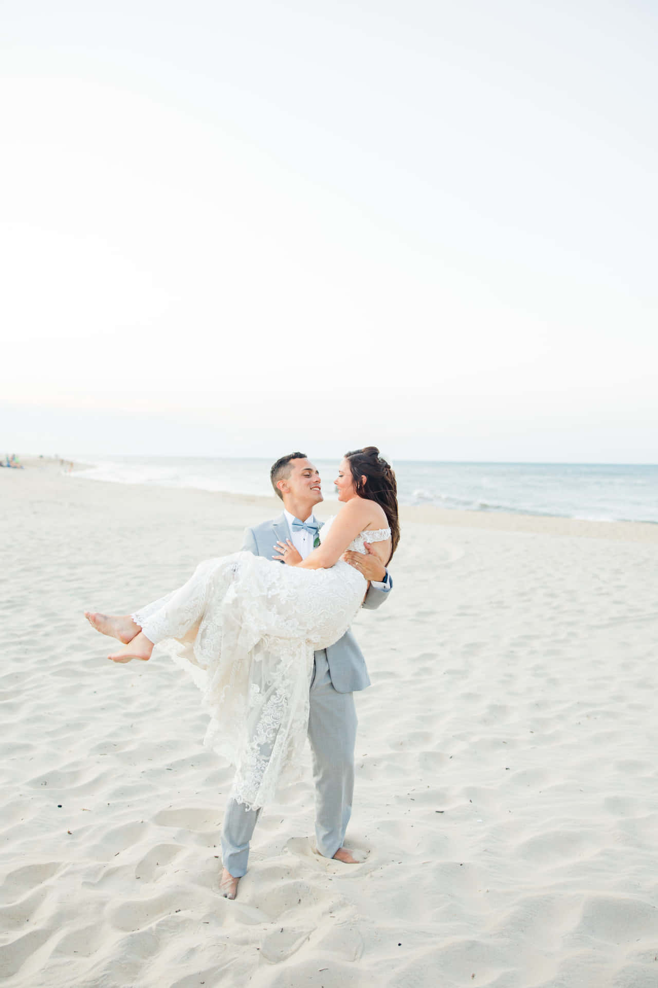 Romantic Beach Wedding Photography Wallpaper
