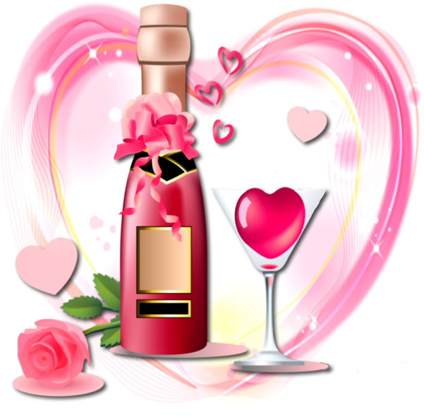 Romantic Celebration Graphic PNG