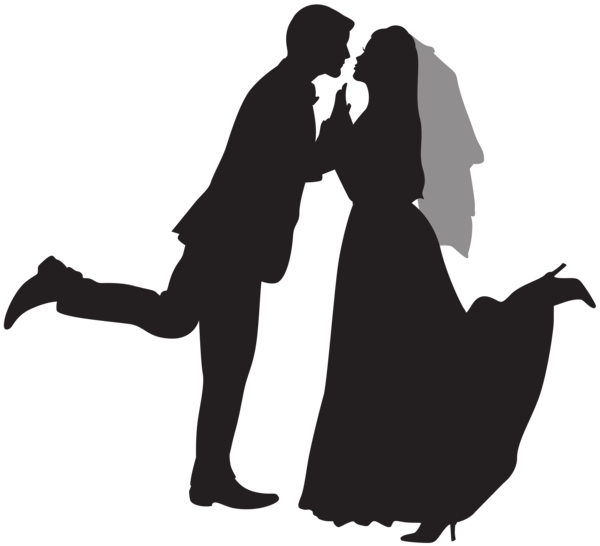 Download Romantic Couple Silhouette Love Pose | Wallpapers.com